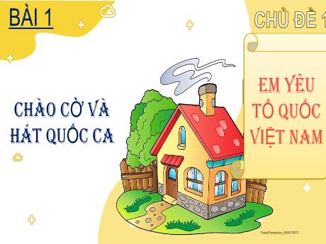 Bài giảng Đạo đức 3 (Kết nối tri thức) - Bài 1: Chào cờ và hát quốc ca - Năm học 2024-2025 - Trường Tiểu học Trường Thọ