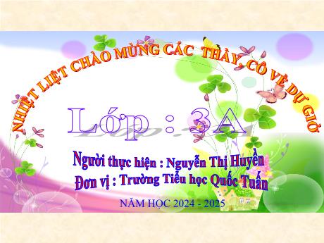 Bài giảng Đạo đức 3 (Kết nối tri thức) - Bài 8: Xử lí bất hòa với bạn bè (Tiết 1) - Năm học 2024-2025 - Nguyễn Thị Huyền