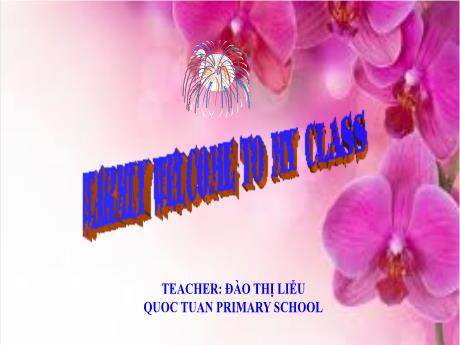 Bài giảng Tiếng Anh 3 (Global Success) - Starter, B: The alphabet - Đào Thị Liễu