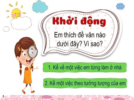 Bài giảng Tiếng Việt 3 (Đọc) Kết nối tri thức - Bài 12: Bài tập làm văn - Năm học 2024-2025 - Trường Tiểu học Trường Thọ