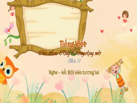 Bài giảng Tiếng Việt 3 (Nghe - Viết) Kết nối tri thức - Bài 11: Đội viên tương lai - Năm học 2024-2025 - Trường Tiểu học Trường Thọ