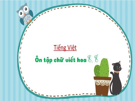 Bài giảng Tiếng Việt 3 (Tập viết) Kết nối tri thức - Bài: Ôn tập chữ viết hoa E, Ê - Năm học 2024-2025 - Trường Tiểu học Trường Thọ